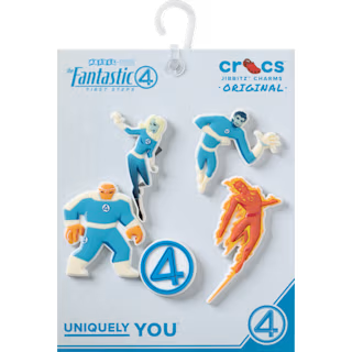 Jibbitz Fantastic 4 Marvel 5 Pack