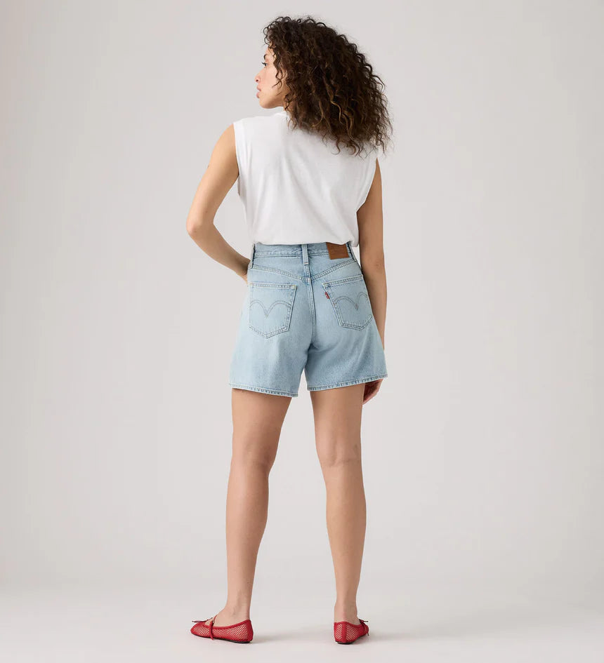 High Rise Baggy Shorts