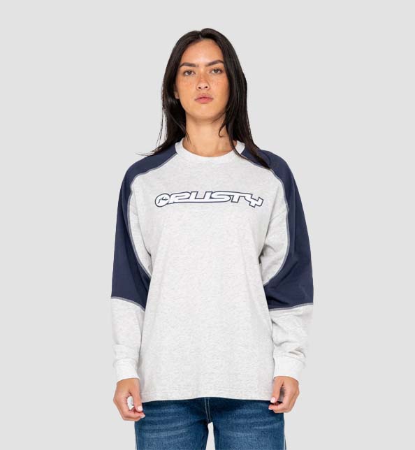 Timmy Target Contrast Long Sleeve Tee