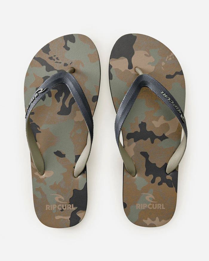 Camo Bloom Thongs