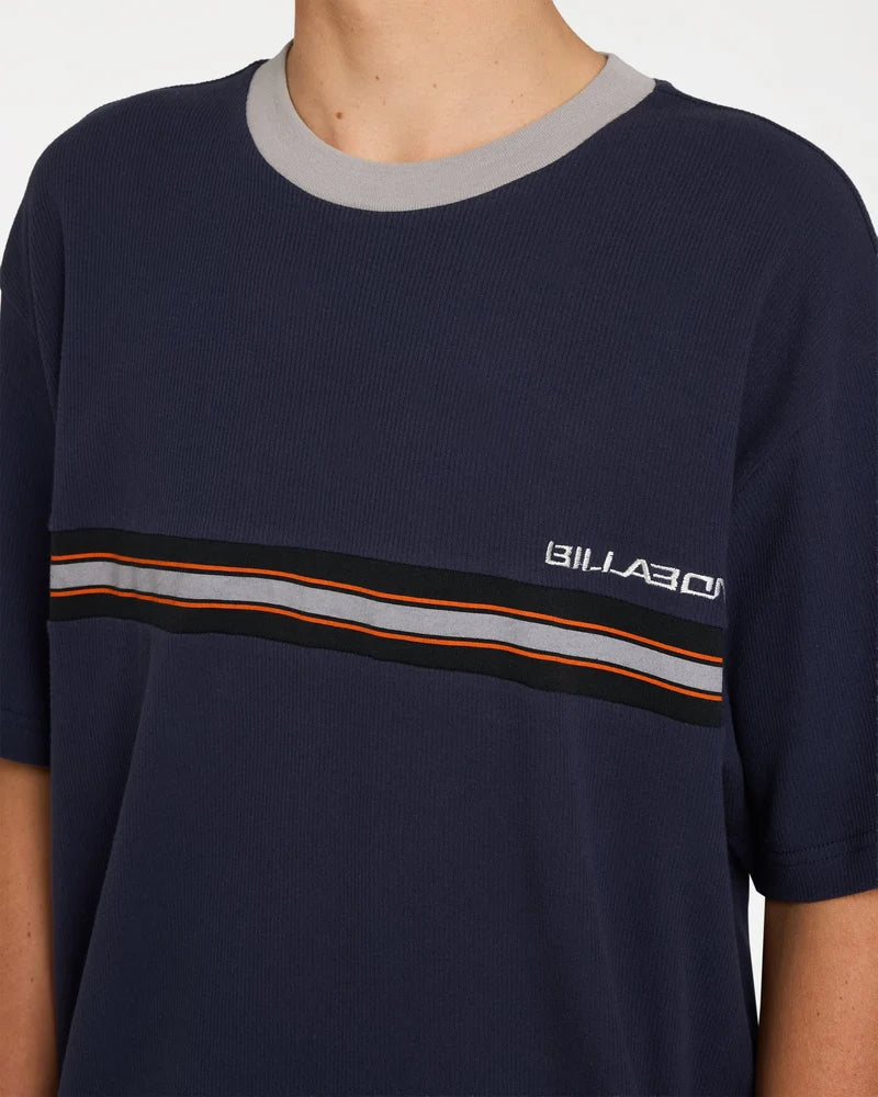 Spec Ribbed Short Sleeve Tee