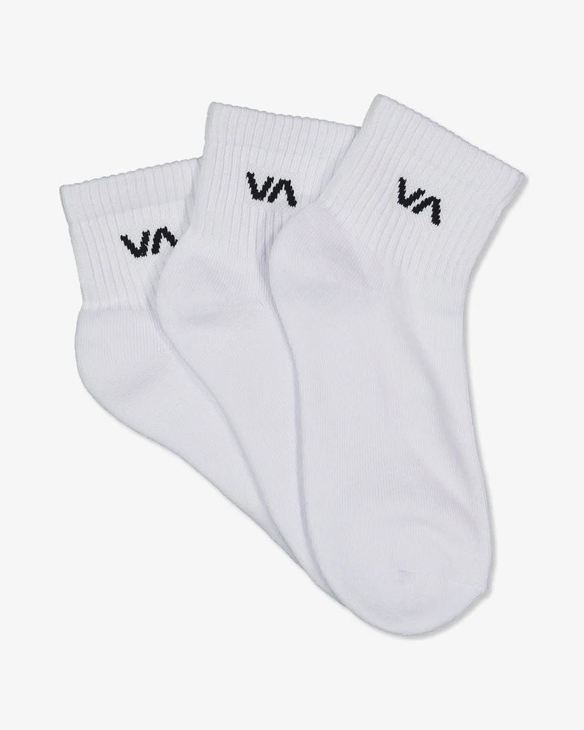 Womens VA Mini Crew Socks 3 Pack