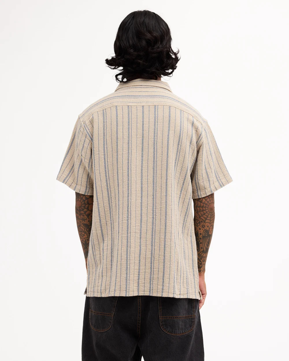 Vacancy Stripe Short Sleeve Shirt