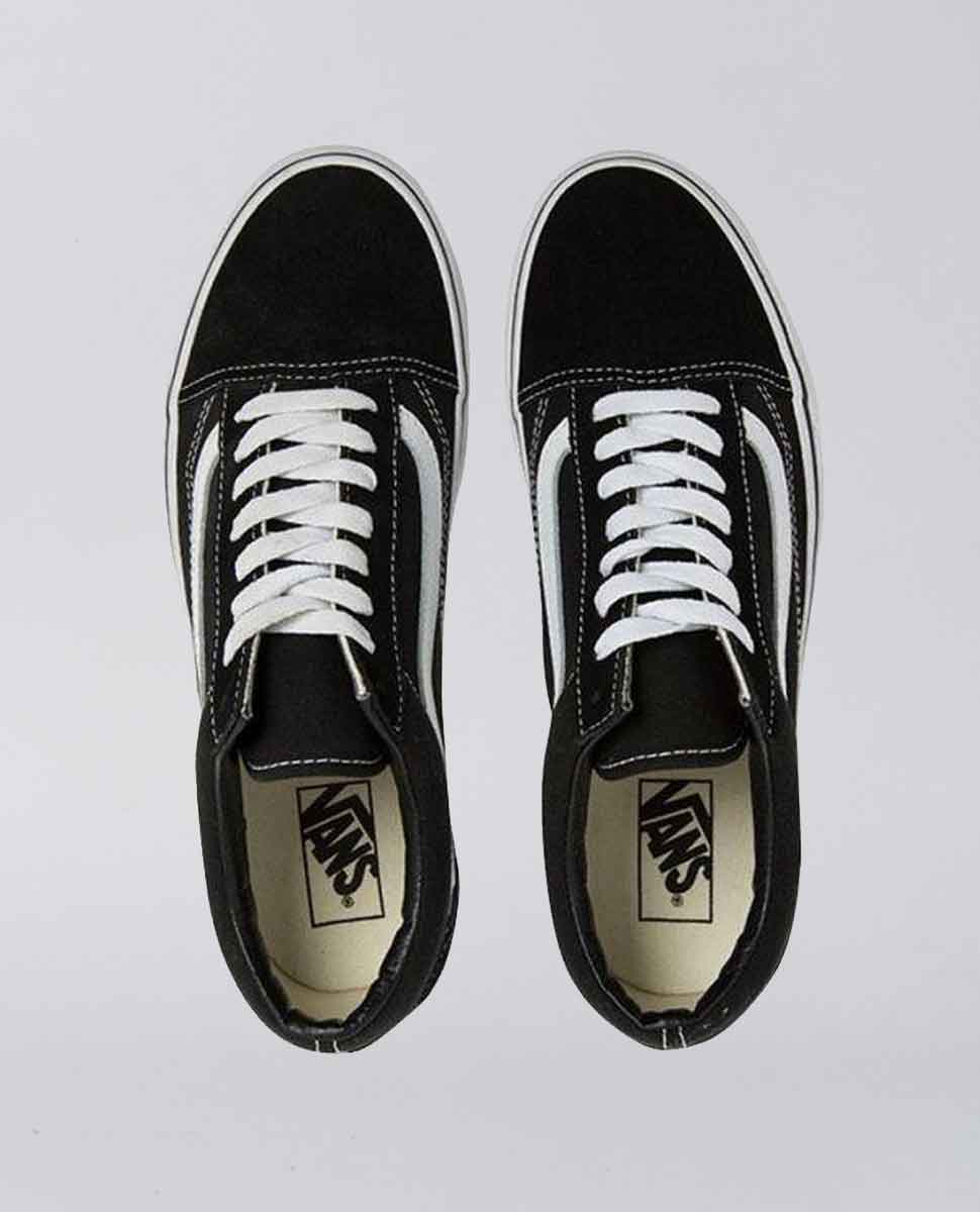 Vans Old Skool Platform Black and White Shoe | Ozmosis | Sneakers