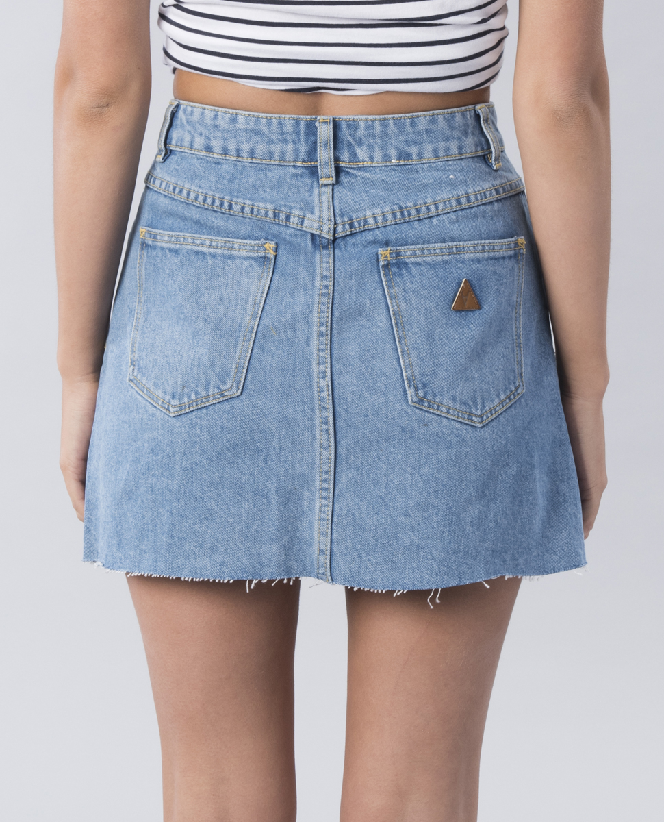 Abrand Jeans A Aline Denim Skirt | Ozmosis | Skirts