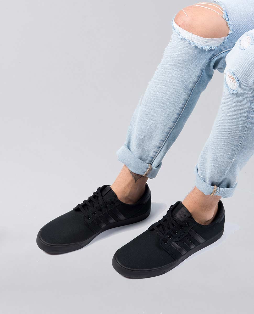 Adidas Seeley Black Shoe | Ozmosis 
