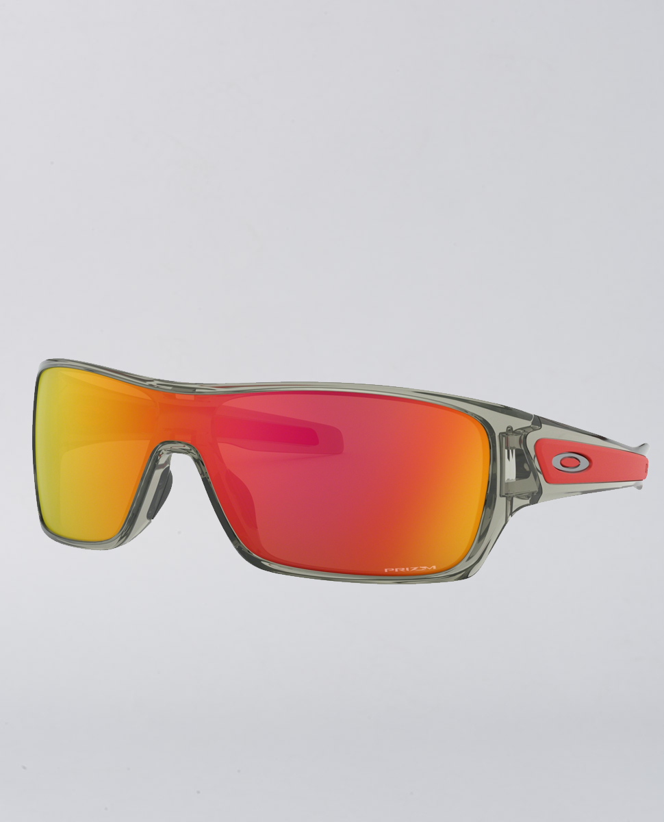 Oakley Turbine Rotor Grey Ink Prizm Ruby Sunglasses | Ozmosis | Sunglasses