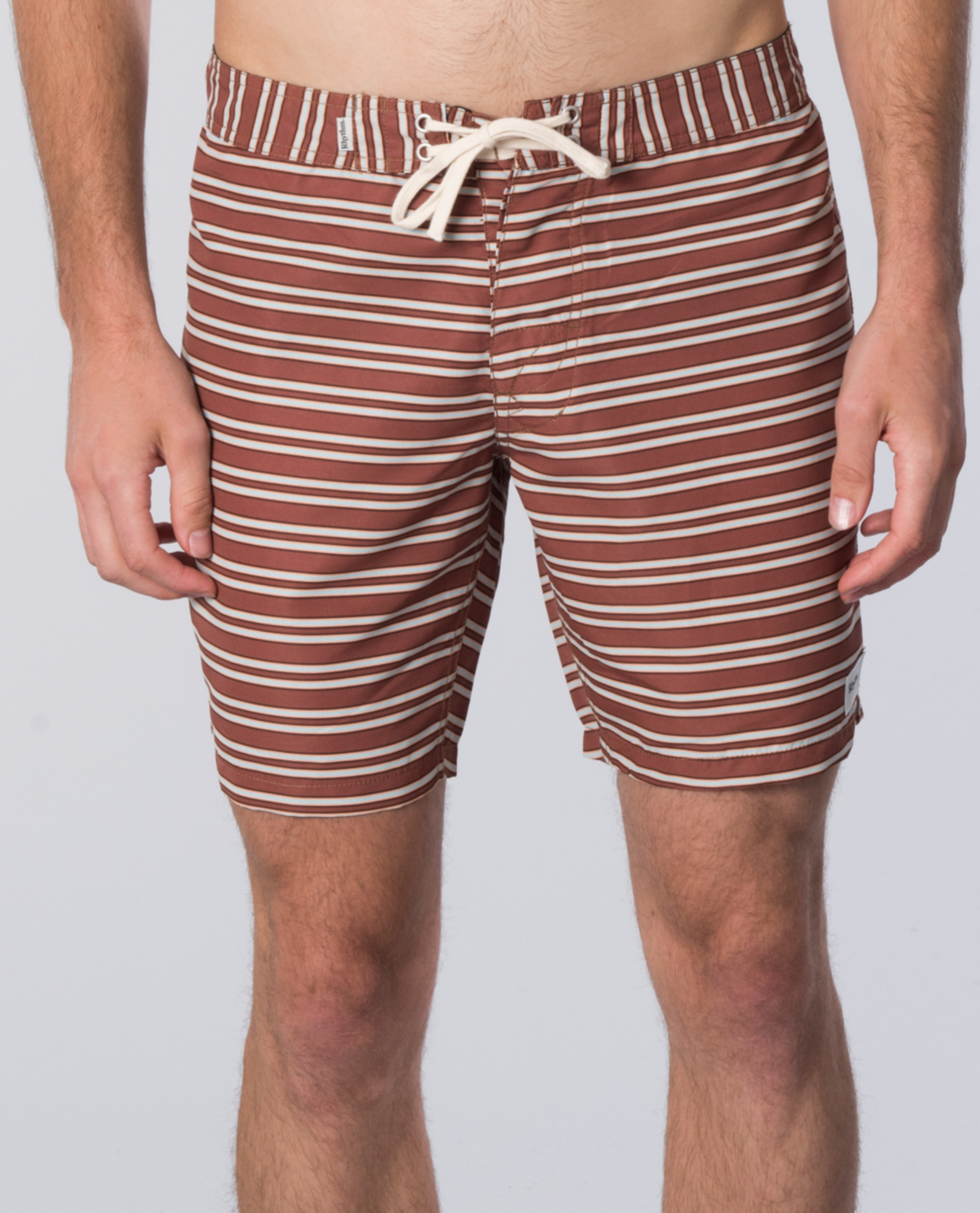 Rhythm Heritage Stripe Trunk Shorts | Ozmosis | Boardshorts