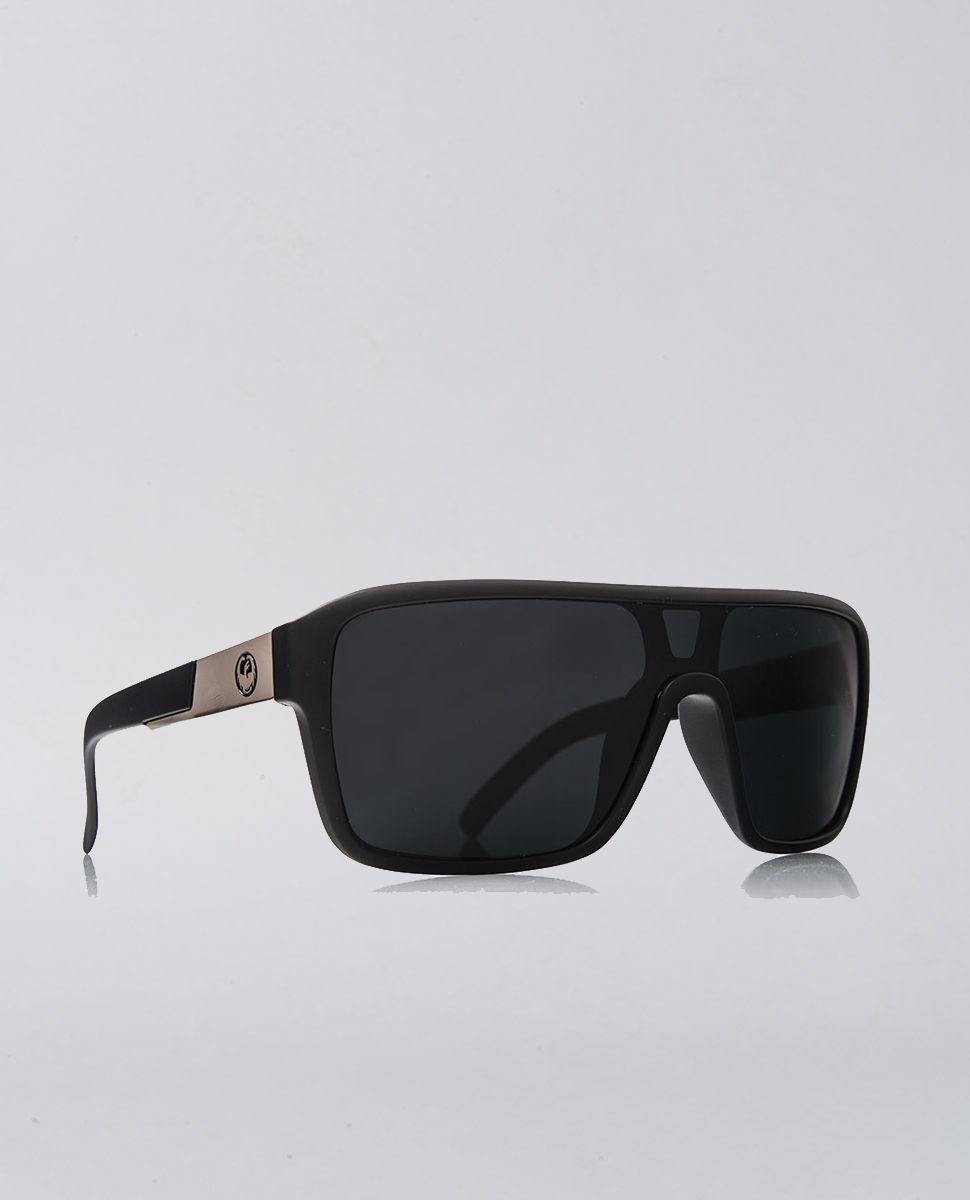 Dragon Remix Matte Black Sunglasses | Ozmosis | Sunglasses