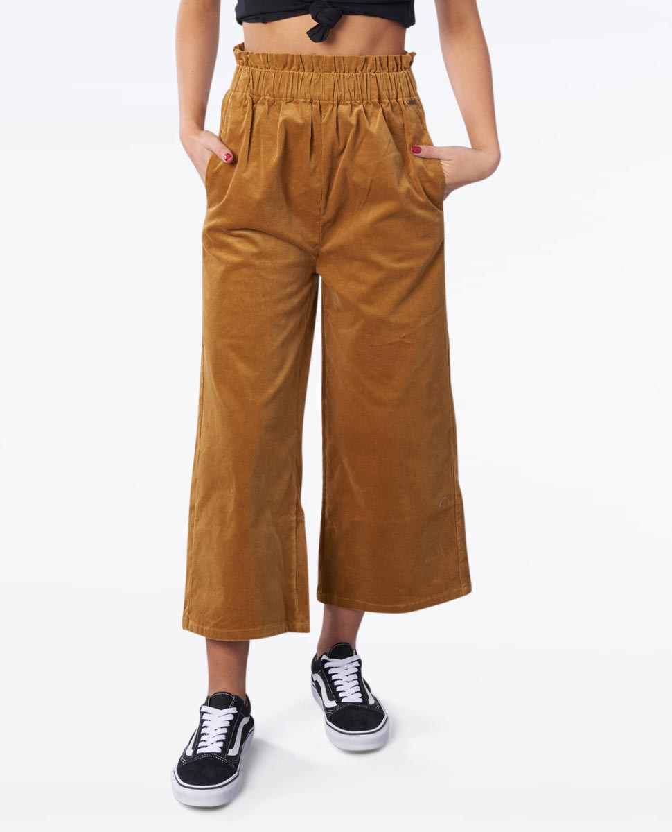 Rusty Tell Me Cord Flare Crop Pant | Ozmosis | Pants & Jeans