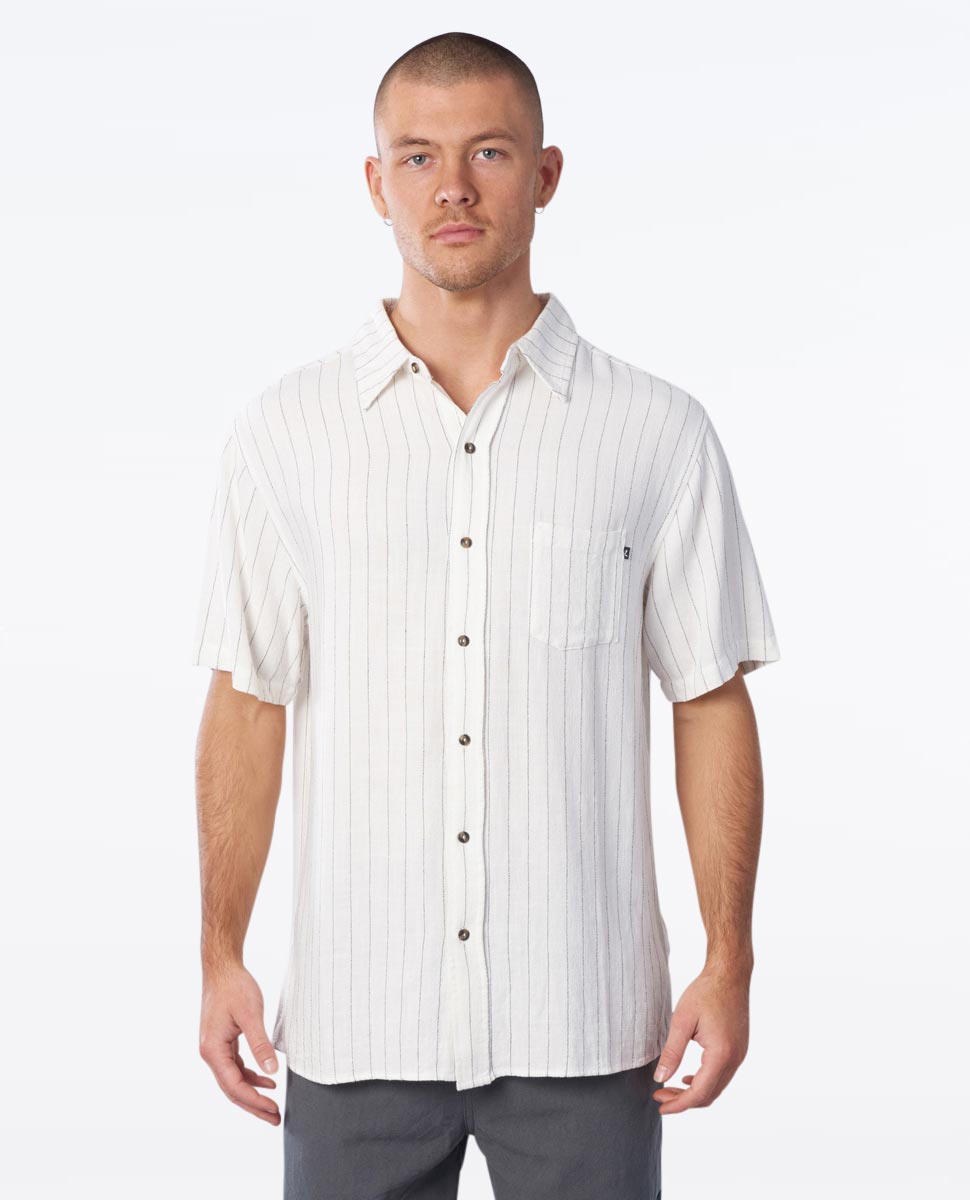 Rusty Pinnie Linen Shirt | Ozmosis | Shirts
