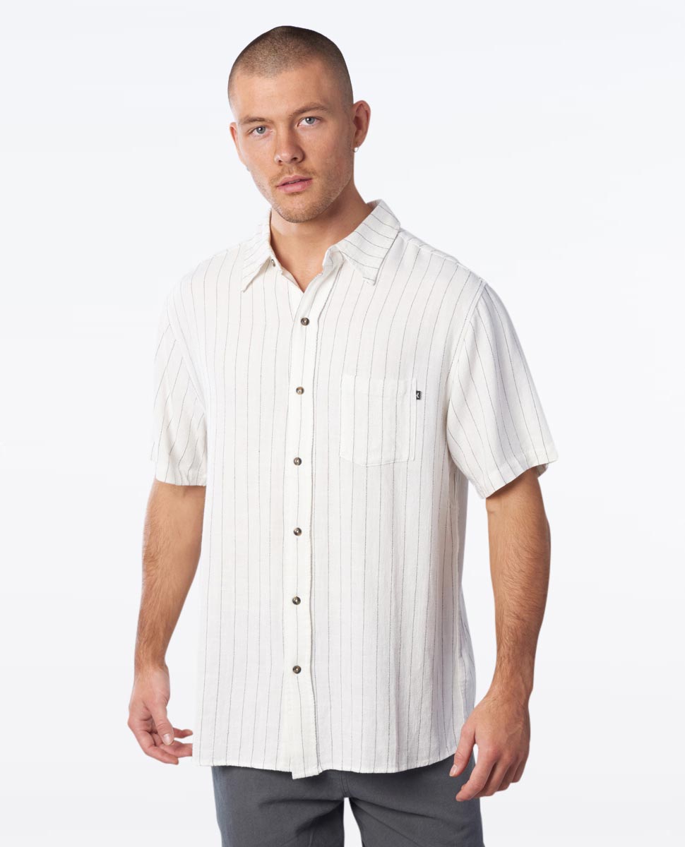 Rusty Pinnie Linen Shirt | Ozmosis | Shirts