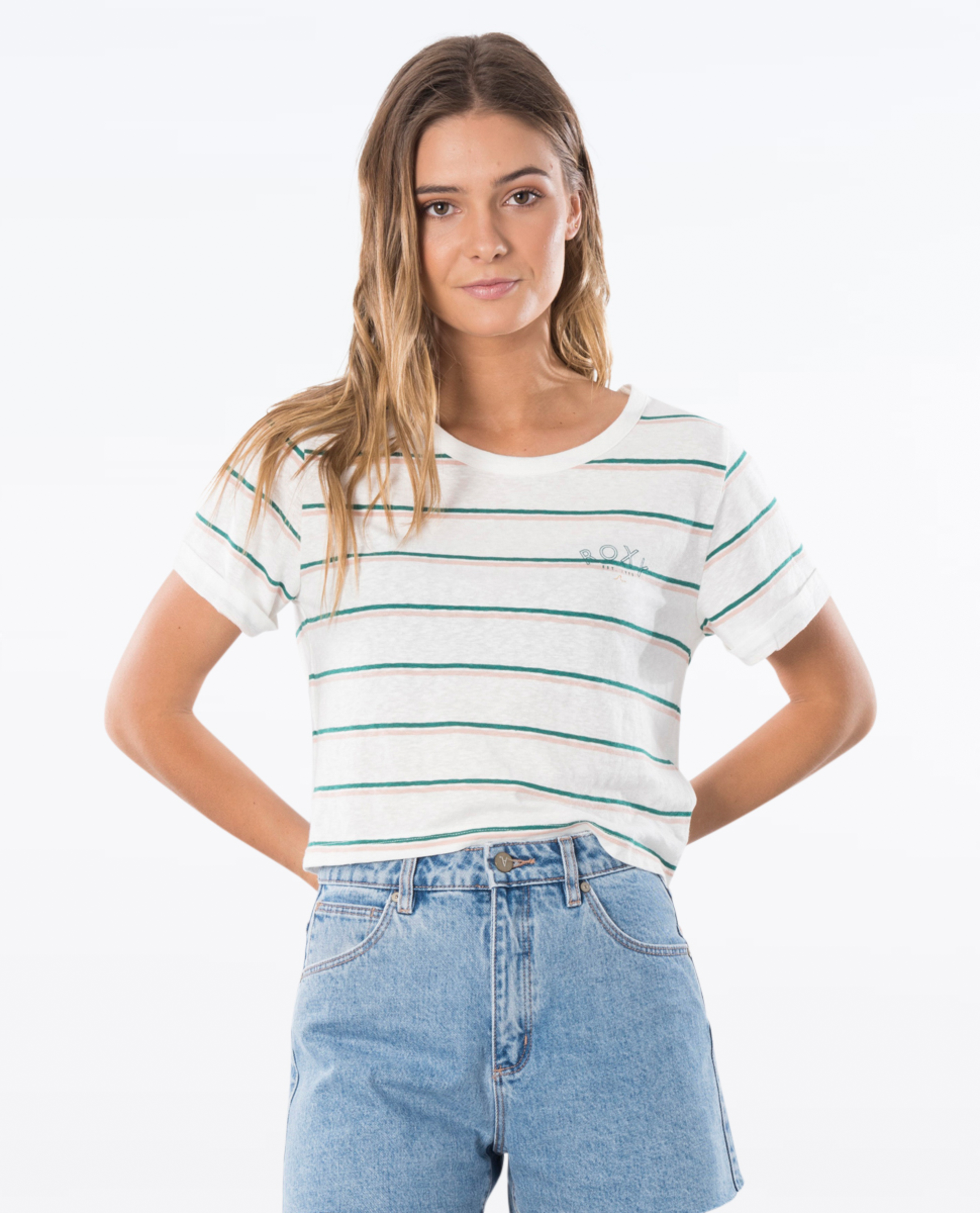Roxy Go With You Stripes Tee | Ozmosis | Tops & T-Shirts