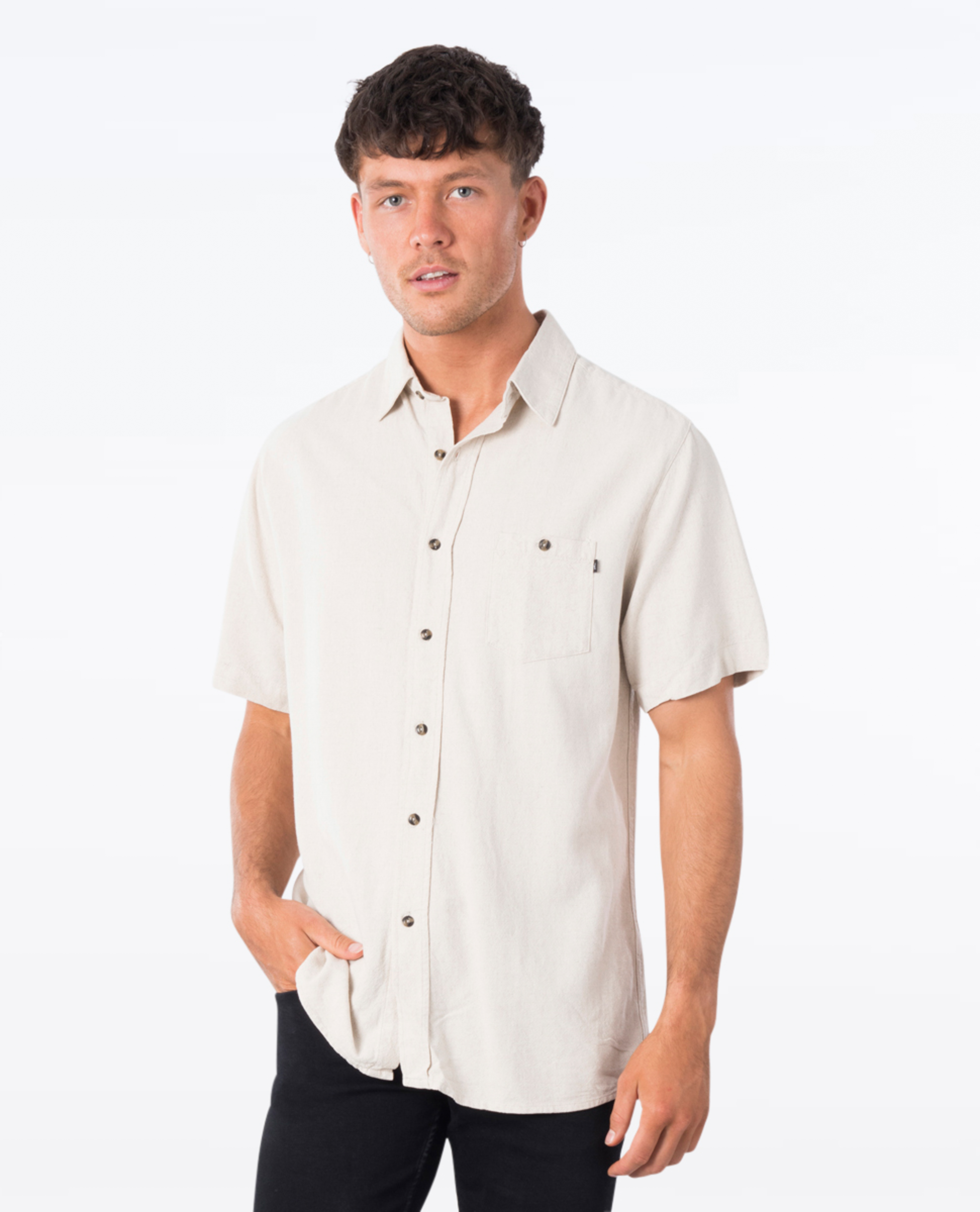 Rusty Pool Linen Shirt | Ozmosis | Shirts