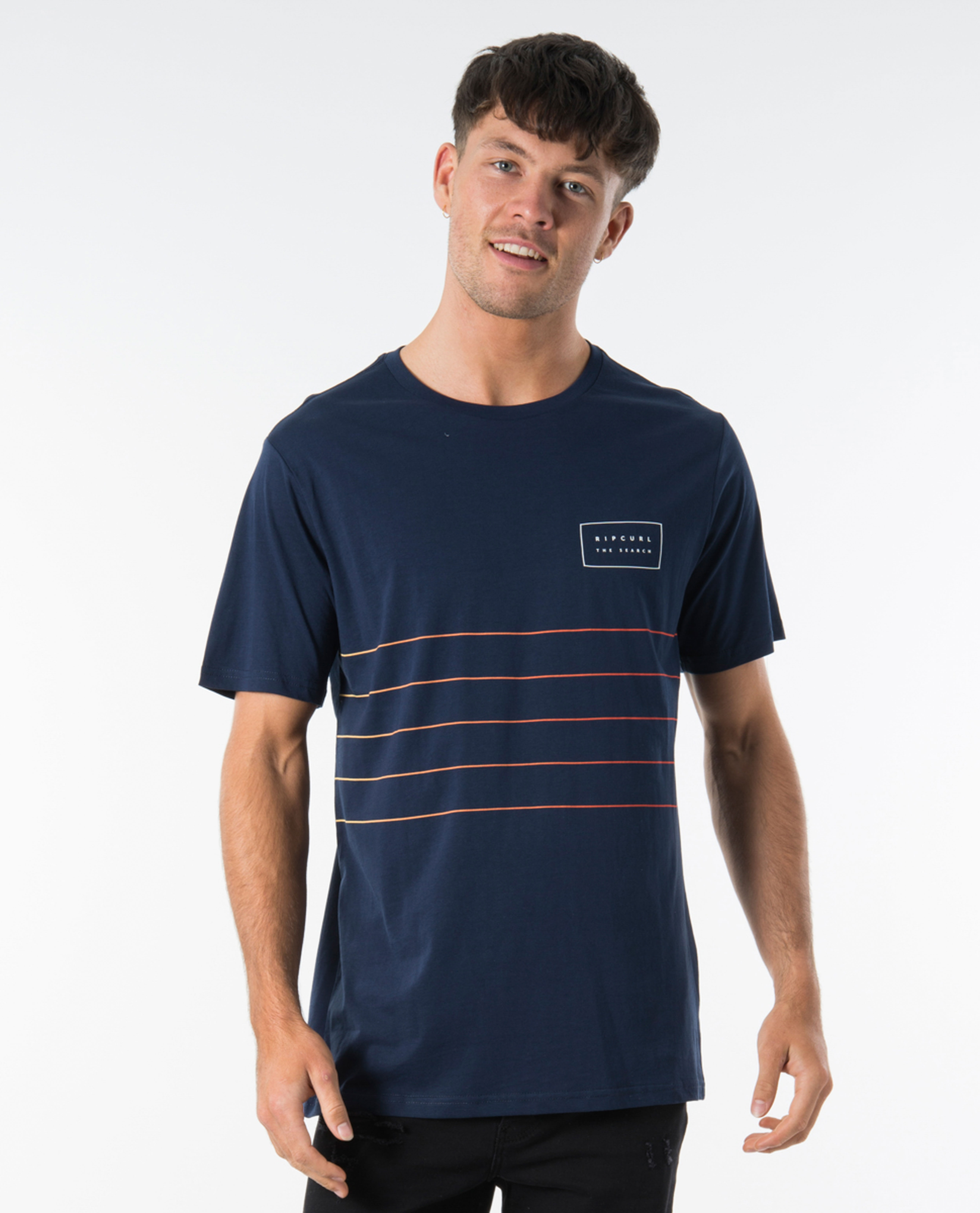 Rip Curl Fader Stripe Tee Ozmosis T Shirts And Polos
