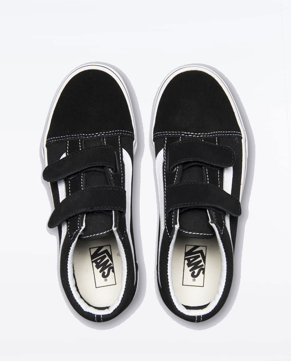 Vans Kids Old Skool Velcro Black Shoes | Ozmosis | Shoes