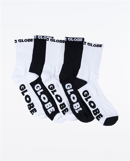 Quarter Large Socks 5PK