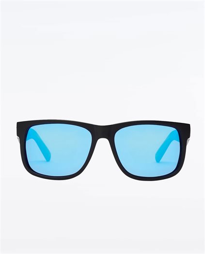 Riot Matte Black Blue Sunglasses
