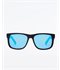 Riot Matte Black Blue Sunglasses