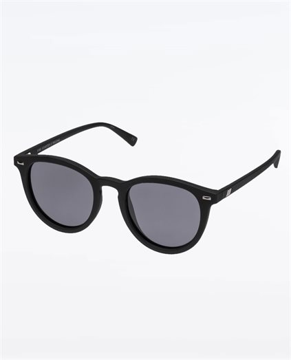 Unisex Fire Starter Black Rubber Sunglasses