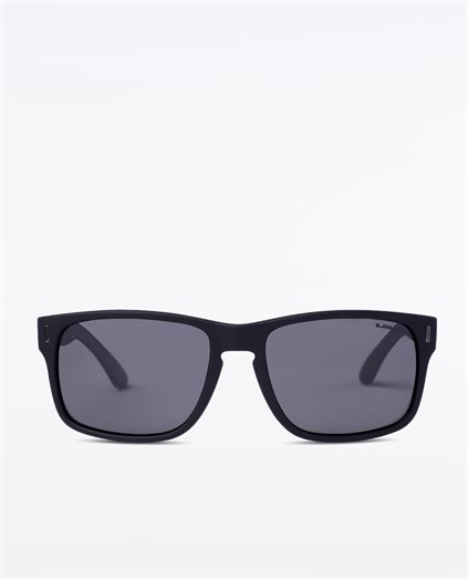 The Lewy Polarised Matte Black Sunglasses