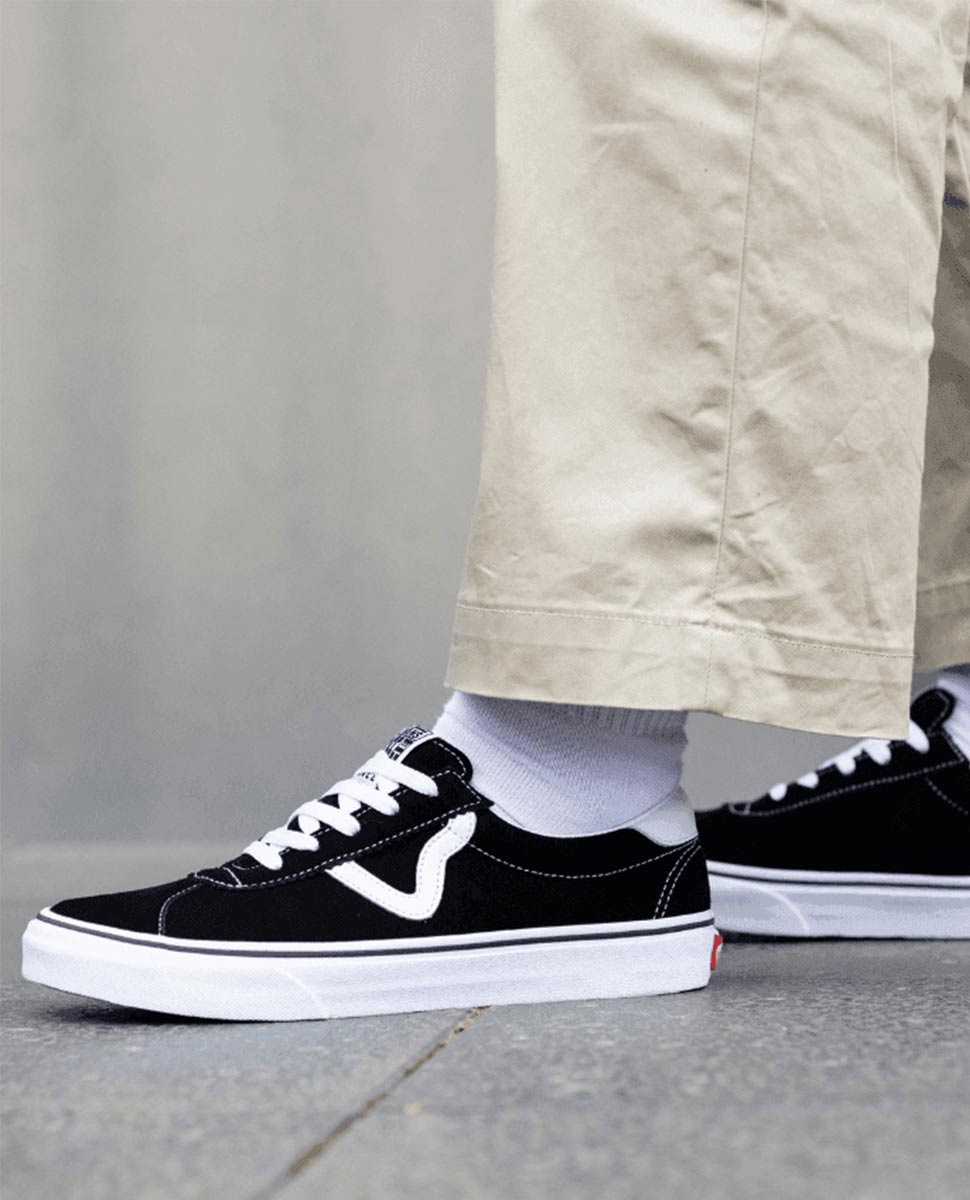 Vans Sport Black White Shoe | Ozmosis | Sneakers