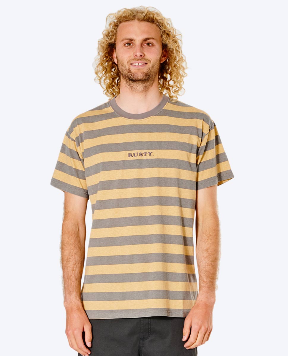 Rusty Herring Short Sleeve Tee - Pavement | Ozmosis | T-Shirts & Polos