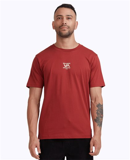 RVCA Trainer SS Tee - Rosewood