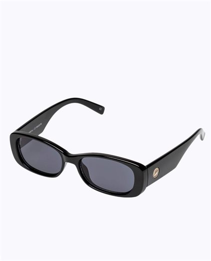 Unreal: Shiny Black Sunglasses