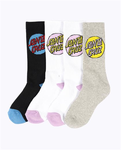 Pop Dot Socks 4Pk