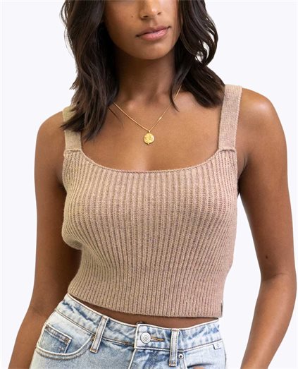 Lila Knitted Cropped Top