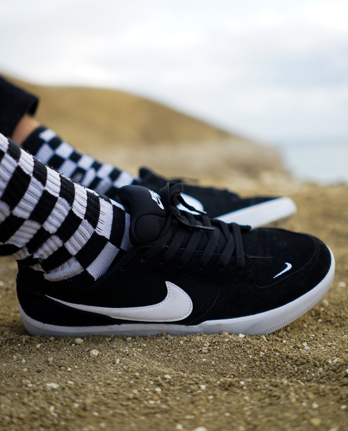 Nike Nike SB Force 58: Black/White Shoes Ozmosis Sneakers