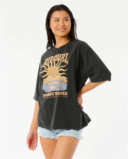 Cosmic Waves Relaxed Tee