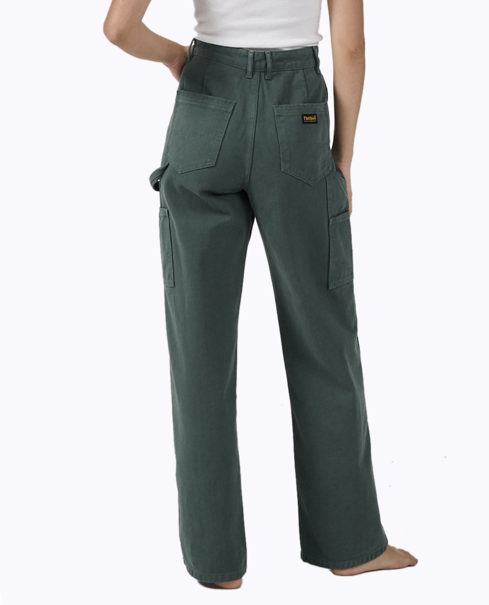 slim WOMEN FASHION Trousers Slacks Skinny Green XS NoName slacks discount 70% 