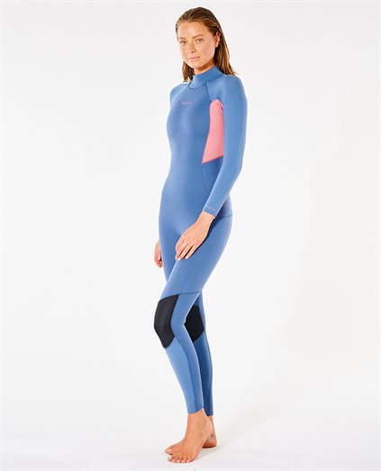 Women's PEAK Energy 3/2 Wetsuit Flatlock Unsealed Back Zip Wetsuit