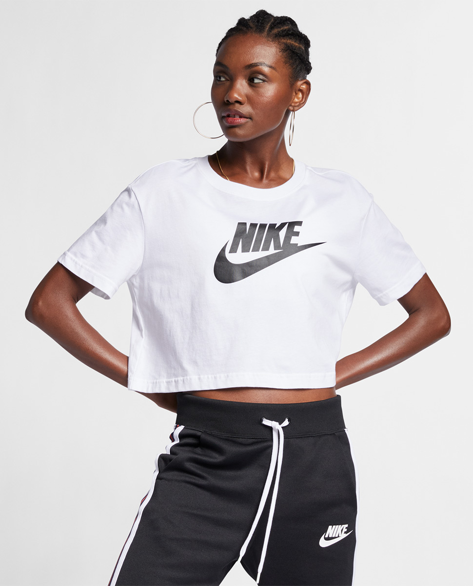 Nike Women's NSW Tee Essential Crop Icon Ftr | Ozmosis | Tops & T-Shirts