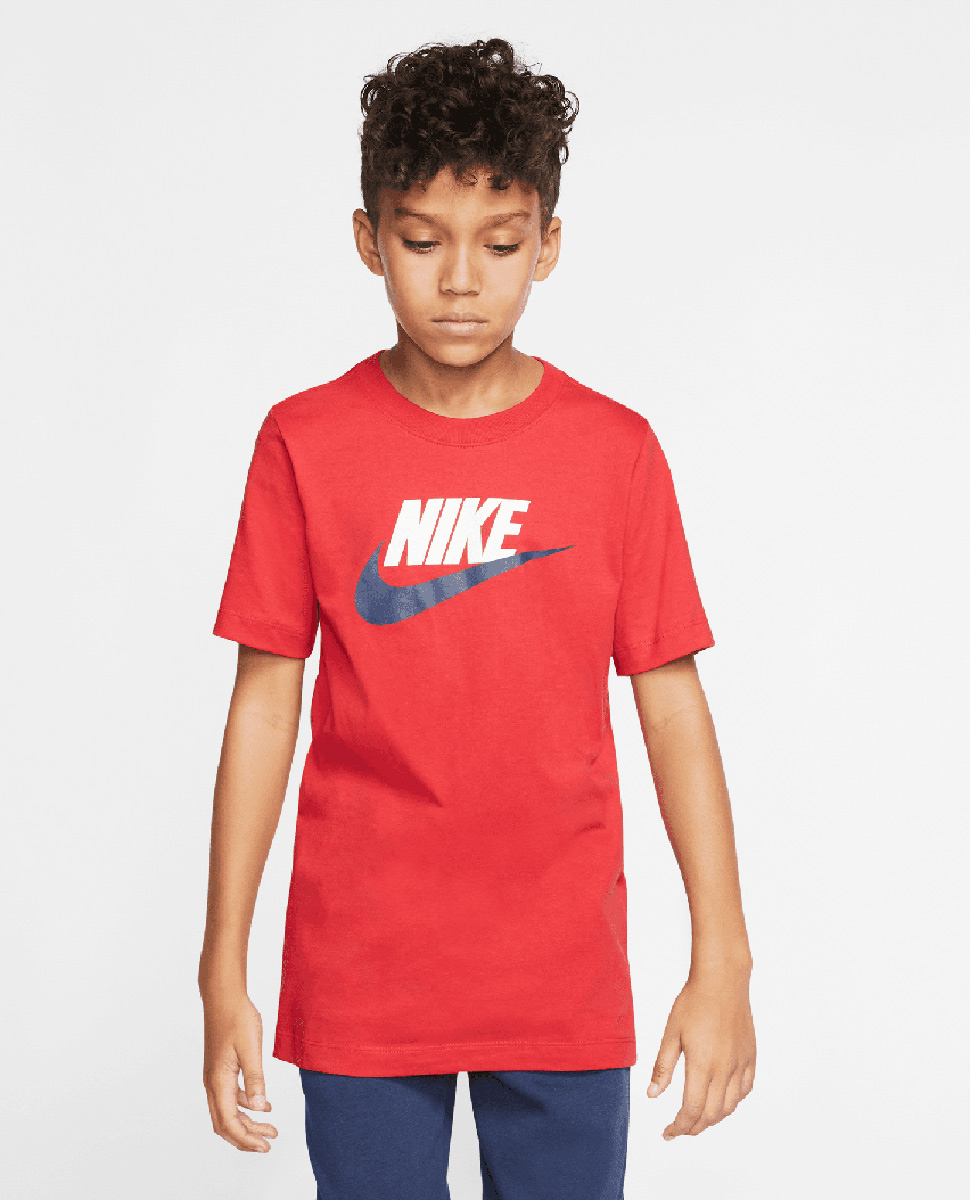Nike Boy's Nike Sportswear Tee Futura Icon Ozmosis | Tops