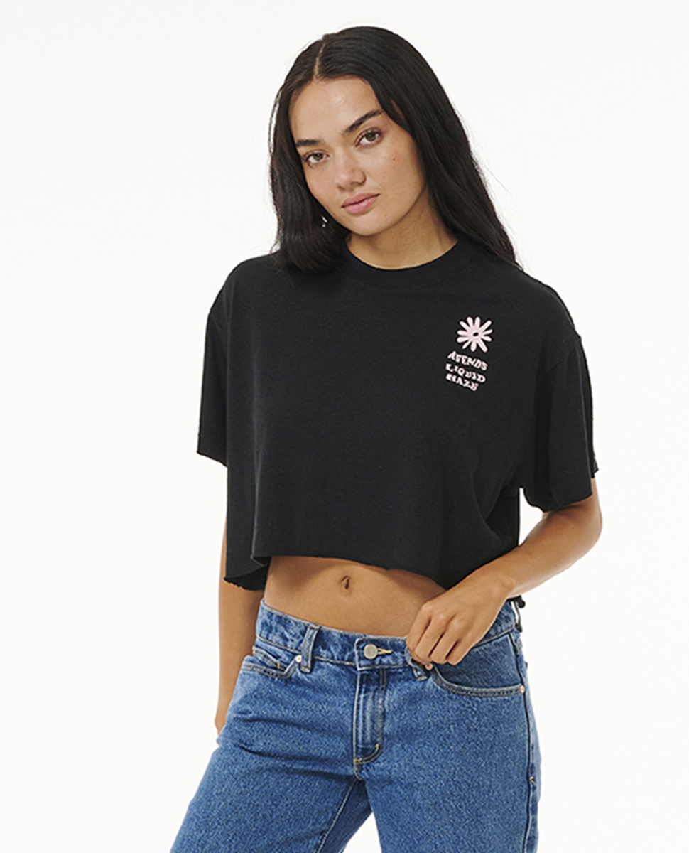 Afends Dizey Slay Cropped Hemp Tee | Ozmosis | Tops & T-Shirts