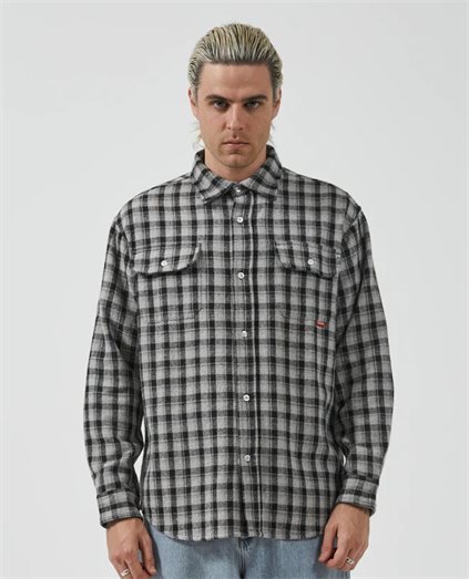 Grilled Long Sleeve Flannel Shirt