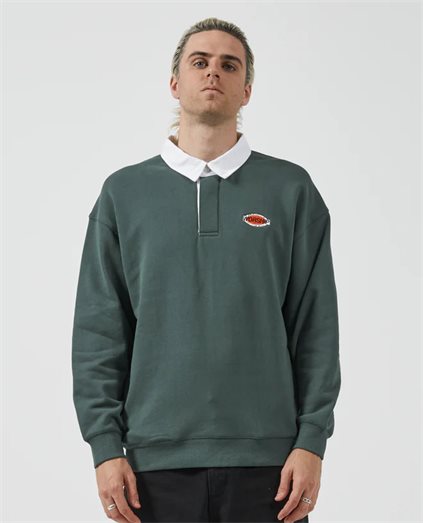 Choices Rugby  Long Sleeve Hunter Green