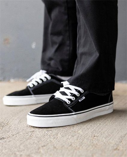 Skate Chukka Low Blk/White Shoe