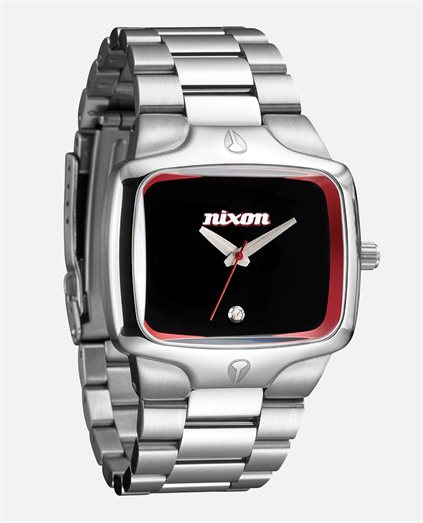The Player Silver Red Limited Watch