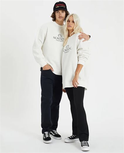 Charleston Heavy Relaxed Off White Crew