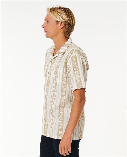 Topanga Vert Stripe Short Sleeve Shirt