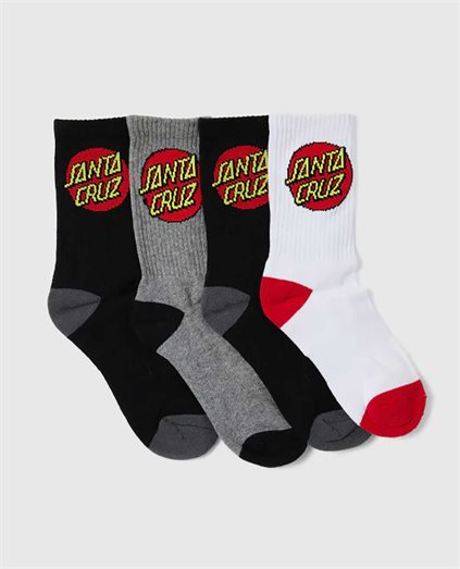 Classic Dot Sock 4 Pack