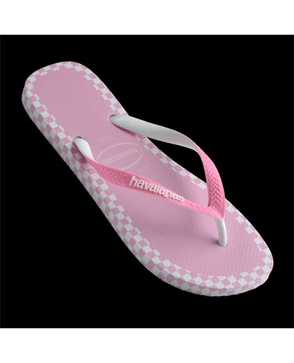 Havs Top Checkmate Pink/White
