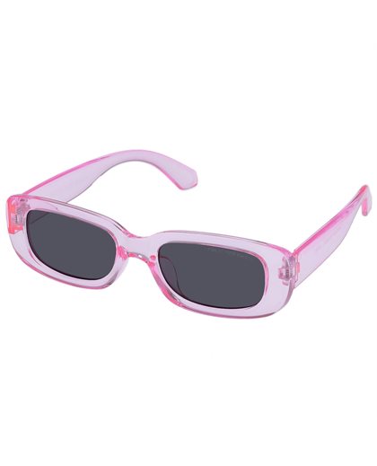 Budgie Kids D Frame Neon Pink Sunglasses