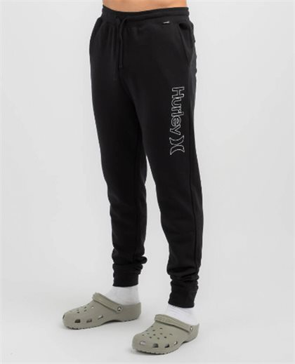 Outline Cuff Trackpant-Black