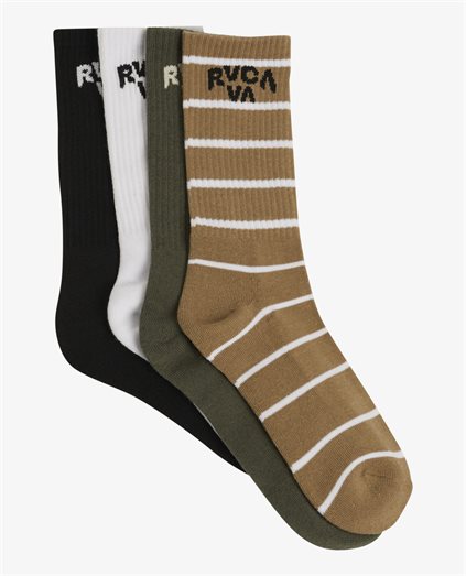 RVCA Seasonal Sock 4Pk
