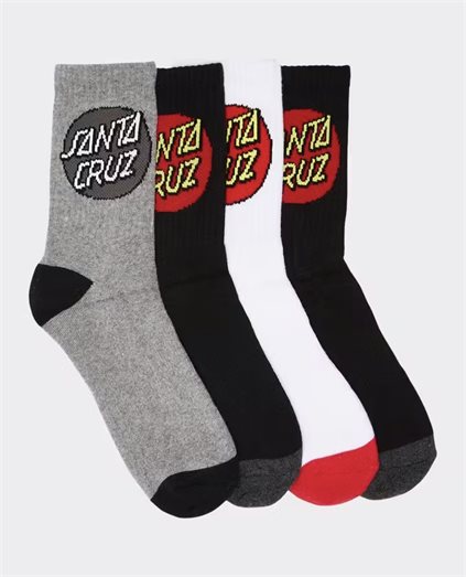 Youth Classic Dot Sock 4 Pack